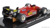 Edicola Ferrari F1 156-85 N 27 Sezóna 1985 Michele Alboreto - Con Vetrina - S vitrínou 1:24 červená čierna