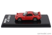 Zapaľovanie-model Mazda Efini Rx-7 (fd3s) Type Rs Custom Coupe 2002 1:64 Červená