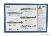 Italeri Messerschmitt Bf 110c Zerstorer Vojenské lietadlo 1941 1:72 /