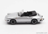 Schuco Porsche 911 3.2 Carrera Cabriolet 1989 1:87 Silver