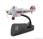 Oxford-models Gloster aircraft Gladiator Airplane 1937 1:72 Bílá Červená