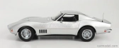 Norev Chevrolet Corvette Coupe 1969 1:18 Strieborný