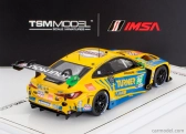 Truescale BMW radu 4 M4 Gt3 3.0l Twin Turbo Team Turner Motorsport N 96 Imsa 24h Daytona 2024 Michael Dinan - Robby Foley - Patrick Gallagher - Jens Klingmann 1:43 žltá modrá