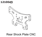 1210049 - Alu Rear Shock Tower - Rally
