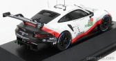 Ixo-models Porsche 911 991 Rsr Team Porsche Gt N 93 Lmgte Pro 24h Le Mans 2018 P.pilet - N.tandy - E.bamber 1:43 Biela čierna červená