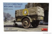 Miniart Trailer Rimorchio - G-518 Nákladný príves Ben Hur Military 1:35 /