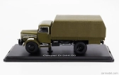 Premium classixxs Csepel D344 Truck Telonato 2-assi 1961 1:43 Vojenská zelená