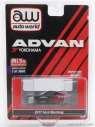 Autoworld Ford usa Mustang Coupe Advan 2017 1:64 Černá Červená
