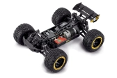 RC auto Slyder MT 1/16 4WD Electric Stadium Truck, žltá