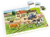 HUBELINO Puzzle – Život na farme