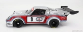 Cmr Porsche 911 930 Carrera Rsr Turbo 2.1l Team Martini & Rossi Racing N 9 2nd 6h Watkins Glen 1974 G.v.lennep - H.muller 1:12 Stříbrná Červená Modrá