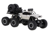 RC crawler Pick up 6x6, stříbrná
