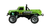 RC Monster Truck kovový 1:64 RTR LED Tempomat 2,4GHz zelený
