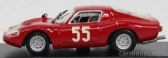 Najlepší model Fiat Abarth Ot1300 Coupe N 55 Monza 1966 Baghetti - Cella - Fischhaber - Furtmayr 1:43 Červená