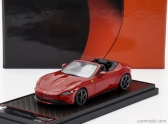 Bbr-models Ferrari Roma Spider Open 2020 - čierne disky 1:43 Rosso Corsa 322 - červená