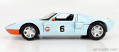 Motor-max Ford usa Gt Gulf N 6 1968 1:24 Světle Modrá Oranžová
