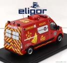 Eligor Renault Master Van Bombeiros Brazil 2019 1:43 Red