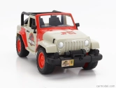 Jada Jeep Wrangler Rubicon Open 2015 - Jurassic World 1:16 Bílá Červená