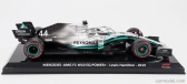 Edicola Mercedes gp F1  W10 Eq Power+ Team Amg Petronas Motorsport N 44 World Champion Season 2019 Lewis Hamilton - Blister Box 1:24 Stříbrná Černá