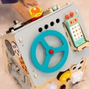 2Kids Toys Activity board Domček sivý