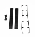 HBP240432 - CR-18P 6X6 Rear Bed Accesories (Black)