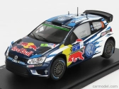 Edicola Volkswagen Polo R Wrc Team Volkswagen Motorsport Red Bull N 2 Rally Mexico 2016 J.m.latvala - M.antilla 1:24 Světle Modrá Bílá Žlutá