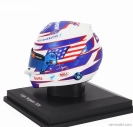 Spark-model helma Bell Casco Helma F1 Logan Sargeant Team Williams Racing N 2 Sezóna 2024 1:5 Biela Modrá Červená