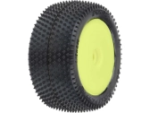 Motocykel Pro-Line 1:18, zadné pneumatiky Prism Carpet, žltý disk H8 (2) (Losi Mini-B)