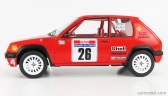 Solido Peugeot 205 Rallye N 26 Rally Tour De Corse 1990 H.devin - F.viste 1:18 Červená čierna