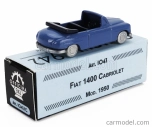 Officina-942 Fiat 1400 Cabriolet Open 1950 1:76 Modrá
