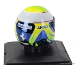 Edicola Helma F1 Casco Helma Felipe Massa F2008 Team Ferrari Sezóna 2008 1:5 Svetlo zelená modrá biela