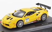 Edicola Ferrari 488 Gt3 3.9l Turbo V8 N 1 Challenge 2017 1:43 Žltá