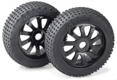 Pneumatiky Absima Razor vrátane disku 1:8 buggy, balenie 2 ks