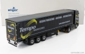 Eligor Scania S500 Truck Telonato Tempo Transports 2018 1:43 Black
