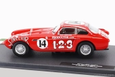 Edicola Ferrari 340 Mexico Vignale Coupe N 14 Rally Carrera Panamericana Mexico 1952 Alberto Ascari - Luigi Villoresi 1:43 Červená biela