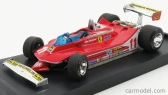 Brumm Ferrari F1 312t4 N 11 Víťaz majstrovstiev sveta v Monze Taliansko 1979 Jody Scheckter 1:43 Červená