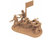 Zvezda figúrky – US Infantry WWII (1:72)