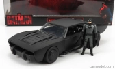 Jada Batman Batmobil s figúrkou 2022 - The Batman Movie 1:24 Matt Black