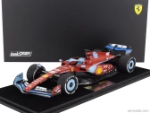 Looksmart Ferrari F1  Sf-24 Team Scuderia Ferrari N 16 3rd Miami Gp 2024 Charles Leclerc - Con Vetrina - With Showcase 1:18 Červená Černá Světle Modrá
