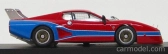 Najlepší model Ferrari 512 Bb Shilhouette Prova 1978 1:43 Red Blue