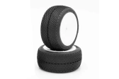 TZO G-ONE 1/10 buggy zadní kola nalepená SOFT (2 ks)