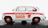 Brumm Fiat 600d - Abbigliamento Intimo Lovable 1965 1:43 Bielo-červená