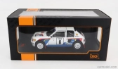 Ixo-models Peugeot 205 T16 N 6 Rally Montecarlo 1985 1:24, bílá