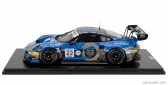 Spark-model Porsche 911 992 Gt3 R 4.2l Team Phantom Global Racing N 23 24h Spa 2024 Jaxon Evans - Joel Eriksson - Thomas Preining 1:18 Blue