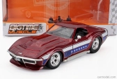 Jada Chevrolet Corvette Zl1 Stingray Coupe 1969 1:24 červená