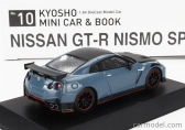 Kyosho Nissan Gt-r (r35) Nismo Coupe 2022 1:64 Modrá čierna