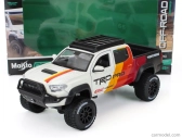 Maisto Toyota Tacoma Pick-up Trd Pro 2023 1:27 biela červená oranžová sivá