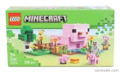 Lego Accessories Lego Minecraft - The Baby Pig House - 238 Pezzi - 238 Pcs Různé