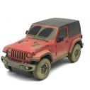 RC auto Jeep Wrangler Rubicon, červené