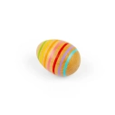 Bigjigs Toys Pruhované drevené hudobné vajíčko